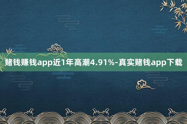 赌钱赚钱app近1年高潮4.91%-真实赌钱app下载