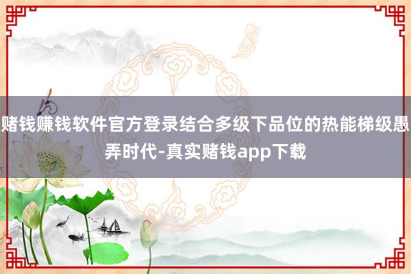 赌钱赚钱软件官方登录结合多级下品位的热能梯级愚弄时代-真实赌钱app下载