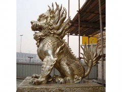 匠心鑄就文化符號 唐縣立陽銅雕工藝品廠的銅雕麒麟定制之道